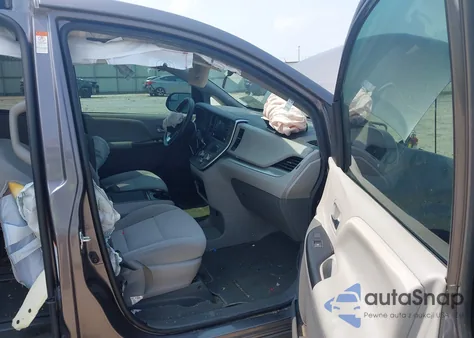 2020 Toyota Sienna Le from USA, damaged, VIN 5TDKZ3DC3LS070453